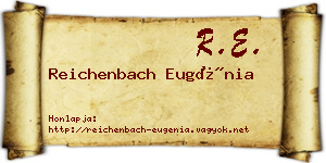 Reichenbach Eugénia névjegykártya